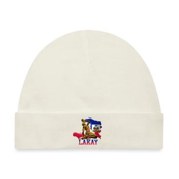 Haiti Haitian Flagge Ayiti Haitianer I Geschenk - Baby Premium Organic Mütze - Naturweiß - Vorne