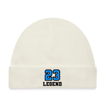 Legende 23 - Baby Premium Organic Mütze - Naturweiß - Vorne