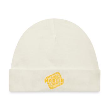 Geschenk für Marlin - Baby Premium Organic Mütze - Naturweiß - Vorne