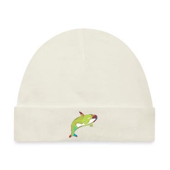 Orca - Baby Premium Organic Mütze - Naturweiß - Vorne