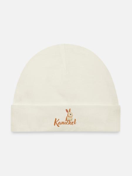 Kanickel - Baby Premium Organic Mütze - Naturweiß