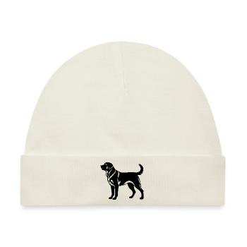 Kangal Hund - Baby Premium Organic Mütze - Naturweiß - Vorne