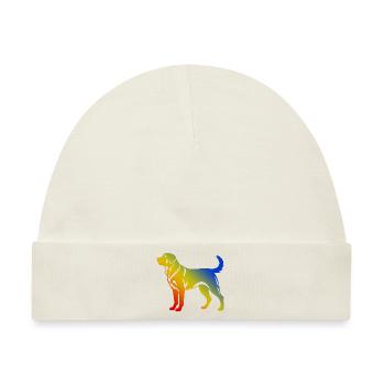 Kangal Hund - Baby Premium Organic Mütze - Naturweiß - Vorne
