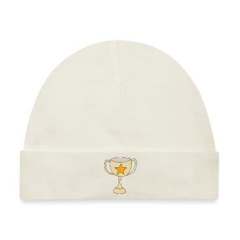 pokal - Baby Premium Organic Mütze - Naturweiß - Vorne
