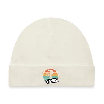 Vamos BMX Retro - Baby Premium Organic Mütze - Naturweiß - Vorne