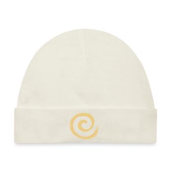 Spirale - Baby Premium Organic Mütze - Naturweiß - Vorne