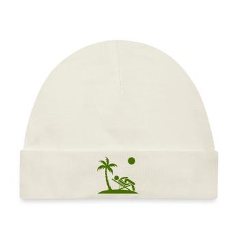 holiday chill - Baby Premium Organic Mütze - Naturweiß - Vorne