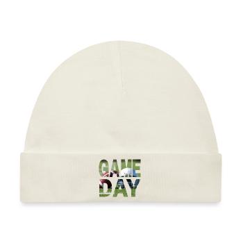 Game Day American Football - Baby Premium Organic Mütze - Naturweiß - Vorne