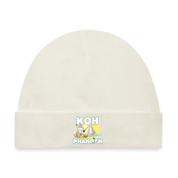 Segeln Angeln k8h phangan - Baby Premium Organic Mütze - Naturweiß - Vorne