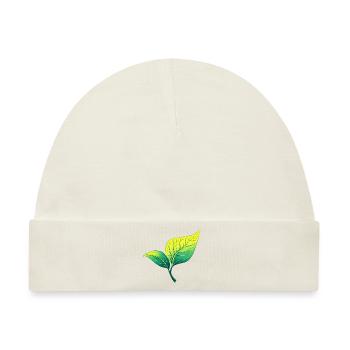 Natur - Baby Premium Organic Mütze - Naturweiß - Vorne