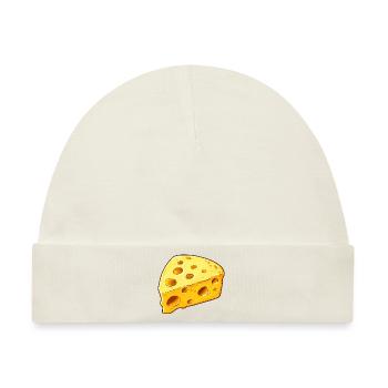Käse Cheese - Baby Premium Organic Mütze - Naturweiß - Vorne