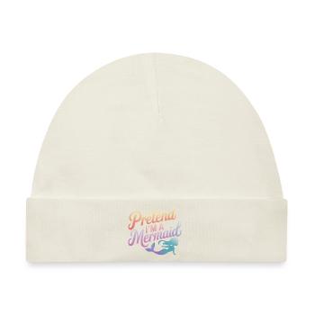 Meerjungfrau Fabel Meerjungfrauen Märchen - Baby Premium Organic Mütze - Naturweiß - Vorne