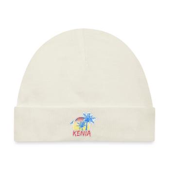 Kenia - Baby Premium Organic Mütze - Naturweiß - Vorne