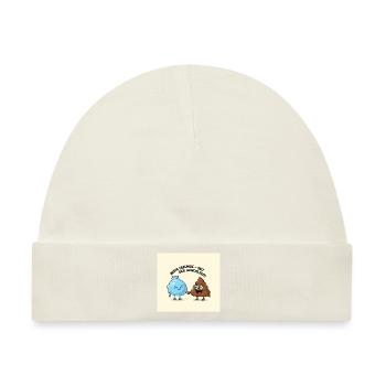 Freunde - Baby Premium Organic Mütze - Naturweiß - Vorne
