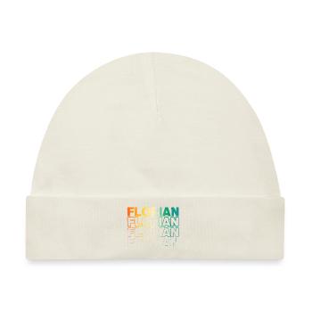 Florian - Baby Premium Organic Mütze - Naturweiß - Vorne