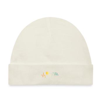 Truthahn - Baby Premium Organic Mütze - Naturweiß - Vorne