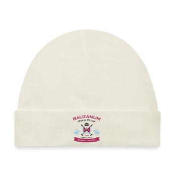 BAUZANUM POLO CLUB - Baby Premium Organic Mütze - Naturweiß - Vorne