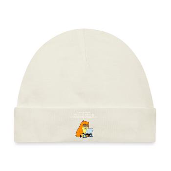 ToDo (white) - Baby Premium Organic Mütze - Naturweiß - Vorne