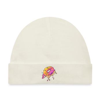 Grime Donut - Baby Premium Organic Mütze - Naturweiß - Vorne