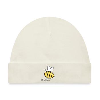little bumblebeee - Baby Premium Organic Mütze - Naturweiß - Vorne