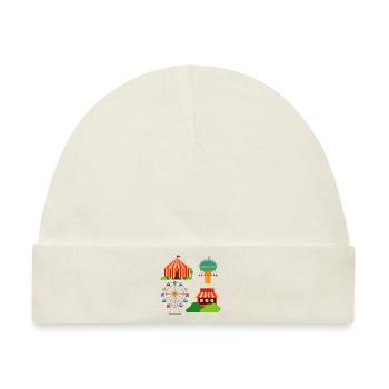Kirmes - Baby Premium Organic Mütze - Naturweiß - Vorne