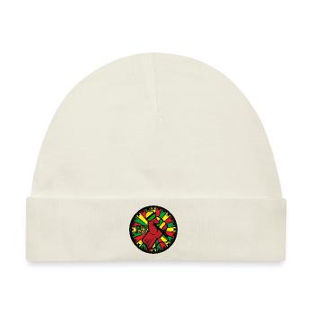 Reggae - Baby Premium Organic Mütze - Naturweiß - Vorne