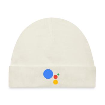 Google Logo Merch! - Baby Premium Organic Mütze - Naturweiß - Vorne