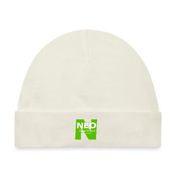 Neo changes the world - Baby Premium Organic Mütze - Naturweiß - Vorne