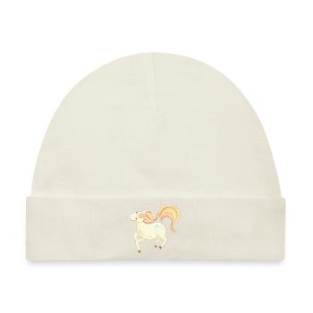 Pony - Baby Premium Organic Mütze - Naturweiß - Vorne