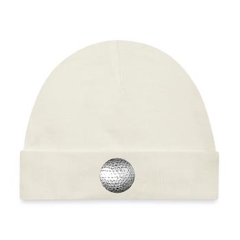 golfball - Baby Premium Organic Mütze - Naturweiß - Vorne