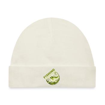 Angler - Baby Premium Organic Mütze - Naturweiß - Vorne