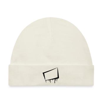 Frame - Baby Premium Organic Mütze - Naturweiß - Vorne