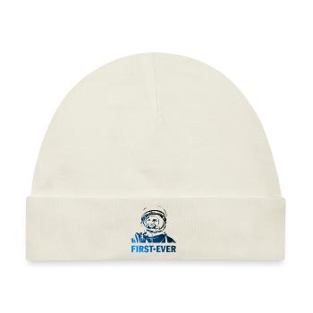 gagarin first ever - Baby Premium Organic Mütze - Naturweiß - Vorne