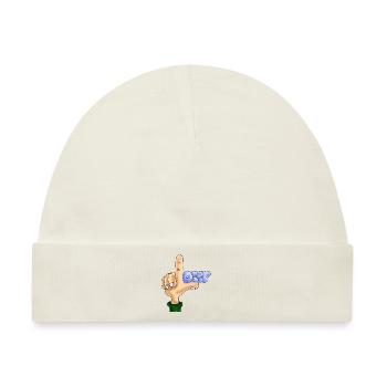 loser - Baby Premium Organic Mütze - Naturweiß - Vorne