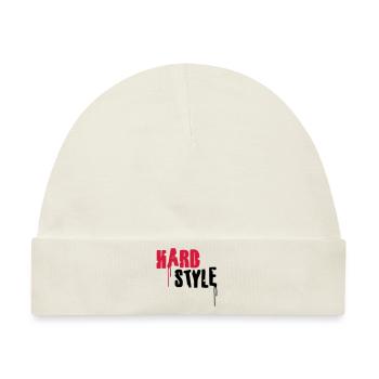 Hardstyle - Baby Premium Organic Mütze - Naturweiß - Vorne