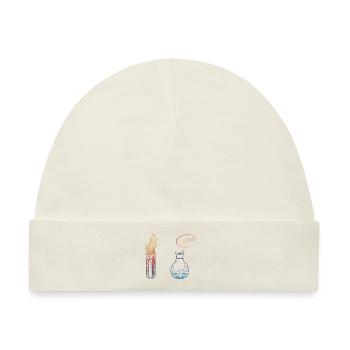 Chemie Kolben Reaktion Labor Spruch Geschenk - Baby Premium Organic Mütze - Naturweiß - Vorne