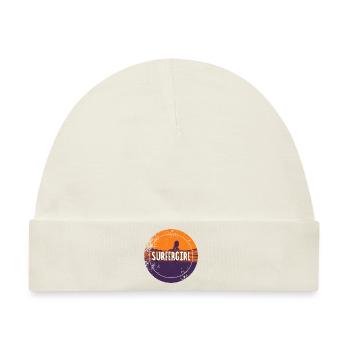 SURFERGIRL - Baby Premium Organic Mütze - Naturweiß - Vorne