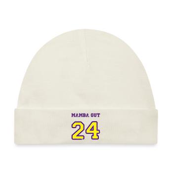 24 mamba out - Baby Premium Organic Mütze - Naturweiß - Vorne