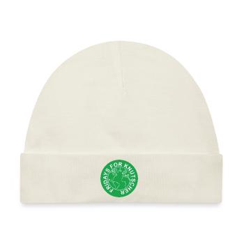 Fridays for Knutscher - Baby Premium Organic Mütze - Naturweiß - Vorne