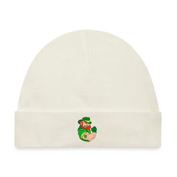 Saint Patrick's Day irish kobold St. Patrick’s Day - Baby Premium Organic Mütze - Naturweiß - Vorne