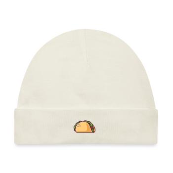taco - Baby Premium Organic Mütze - Naturweiß - Vorne