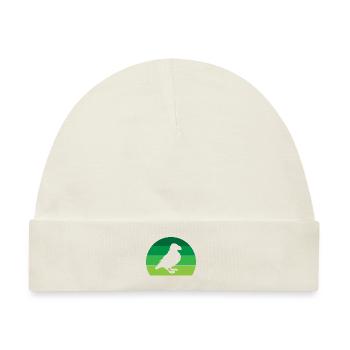 Puffin Puffins Lunde Papageientaucher Vintage - Baby Premium Organic Mütze - Naturweiß - Vorne