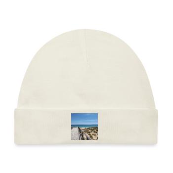 Der atlantische Ozean an der Algarve - Baby Premium Organic Mütze - Naturweiß - Vorne