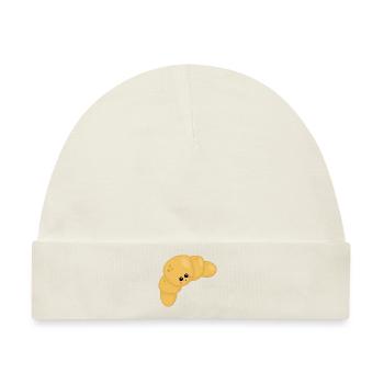 Croissant - Baby Premium Organic Mütze - Naturweiß - Vorne