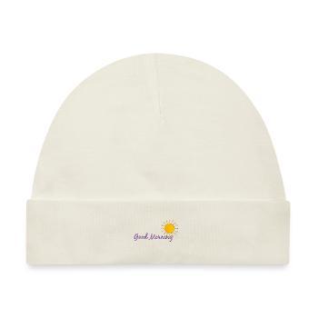 Guten Morgen - Baby Premium Organic Mütze - Naturweiß - Vorne