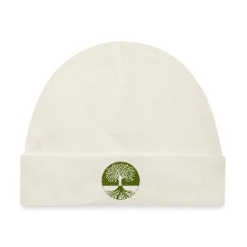 Lebensbaum - Baby Premium Organic Mütze - Naturweiß - Vorne