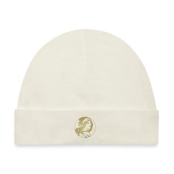 Jugendstil Ikone in Gold - Baby Premium Organic Mütze - Naturweiß - Vorne