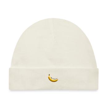 alles banane - Baby Premium Organic Mütze - Naturweiß - Vorne