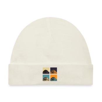 Waschbär - Baby Premium Organic Mütze - Naturweiß - Vorne