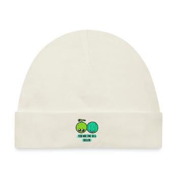 Melone - Baby Premium Organic Mütze - Naturweiß - Vorne